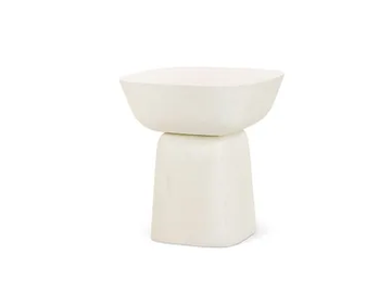 ZUMA - Square plaster coffee table by JOSÉ LEITE DE CASTRO - view 2